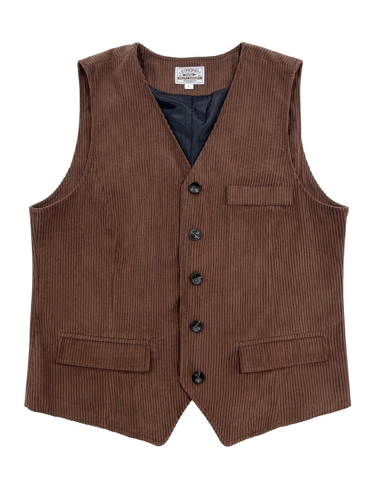 ELENA HARPER™  |  BUTTONED VEST FOR MEN