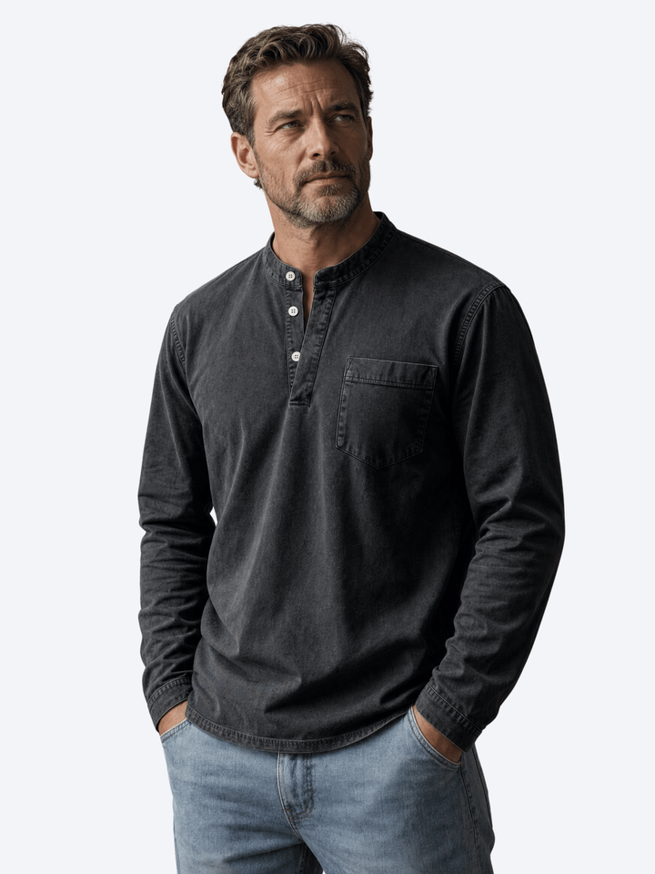 ELENA HARPER™  |  OLD-FASHIONED COTTON SHIRT FOR MEN