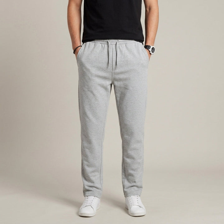 Cotton Wide Leg Jogger Trousers For Men