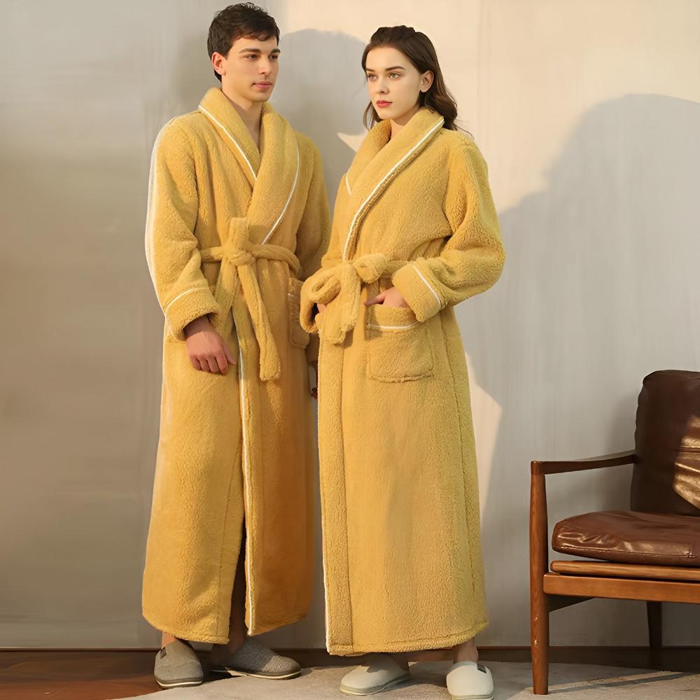 Unisex Sherpa Comfort Robe - Elena Harper