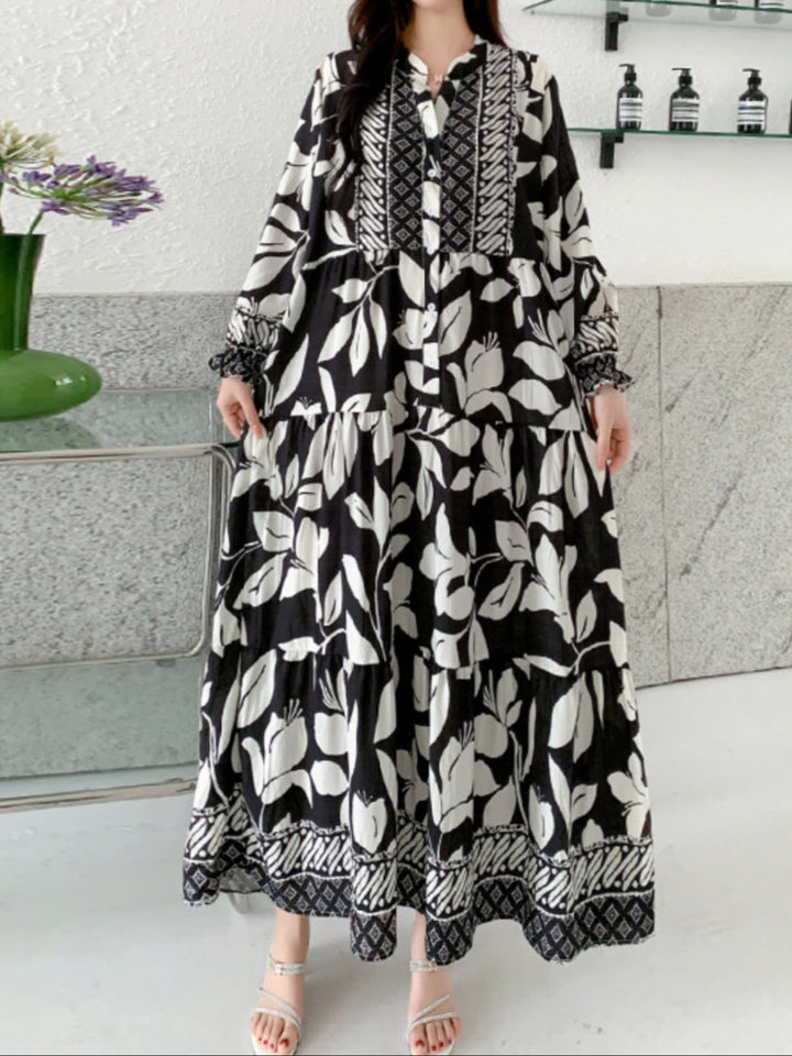 Elena Bohemian Bloom Maxi Dress - Elena Harper