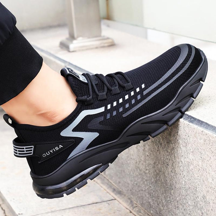Breathable, wear-resistant lightweight safety shoes EB
