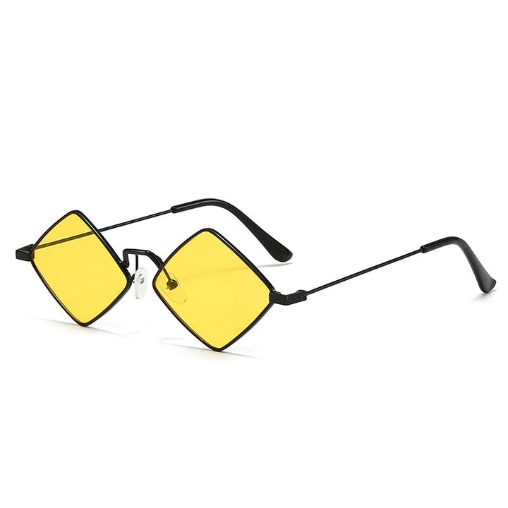 Elda Elegant Geometric Sunglasses, view 10 - Elena Harper