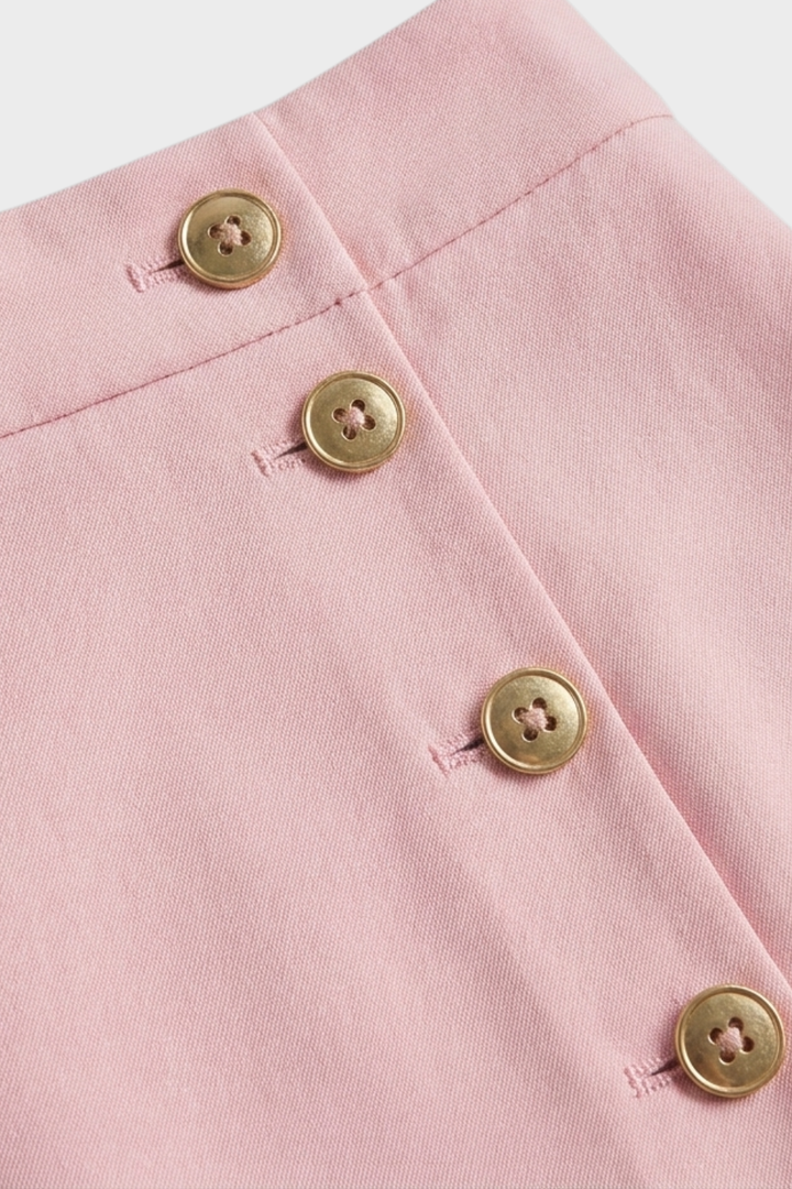 Women's Midi Dress Button | Sleeveless