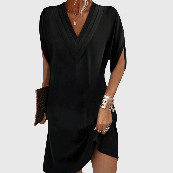 Anita Elegant Tummy-Hiding Dress - Elena Harper