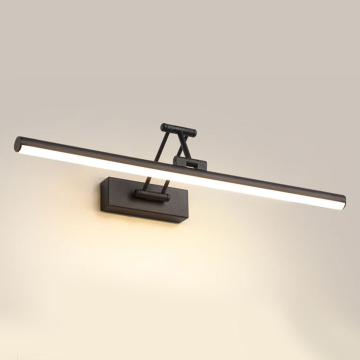Volo Adjustable Linear Wall Sconce Black/White. Bedroom