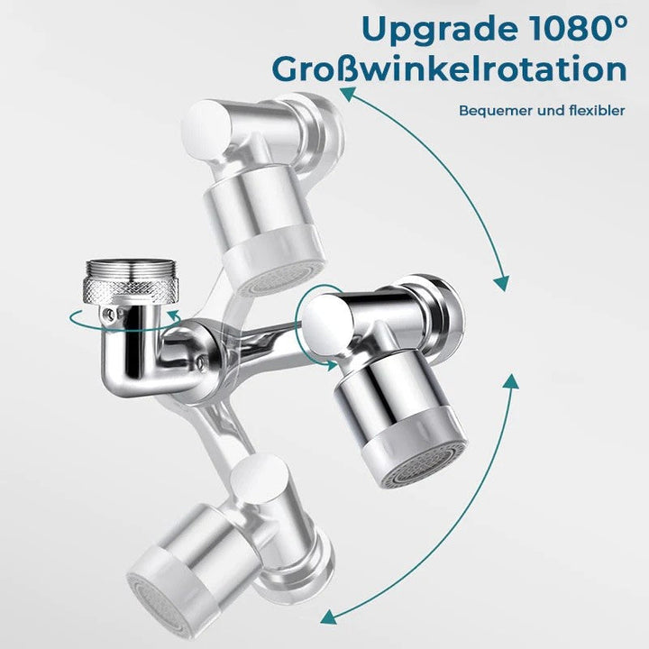 FlexiFlow 1080° Rotatable Faucet Attachment, view 3 - Elena Harper
