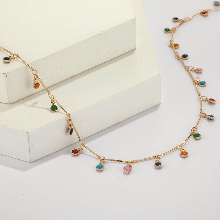 Bohemian Colored Necklace