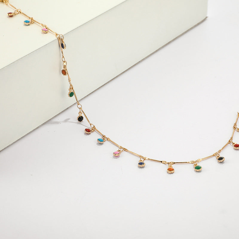 Bohemian Colored Necklace