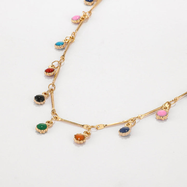 Bohemian Colored Necklace