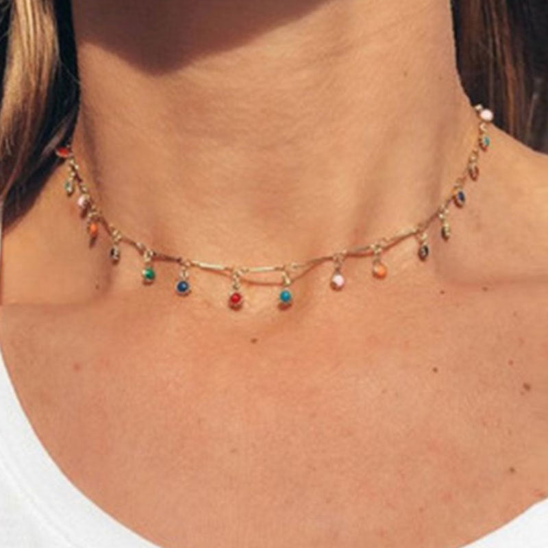 Bohemian Colored Necklace