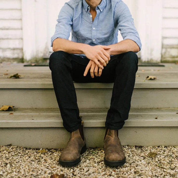 Chelsea Boots for Men Water-Repellent Slip-On