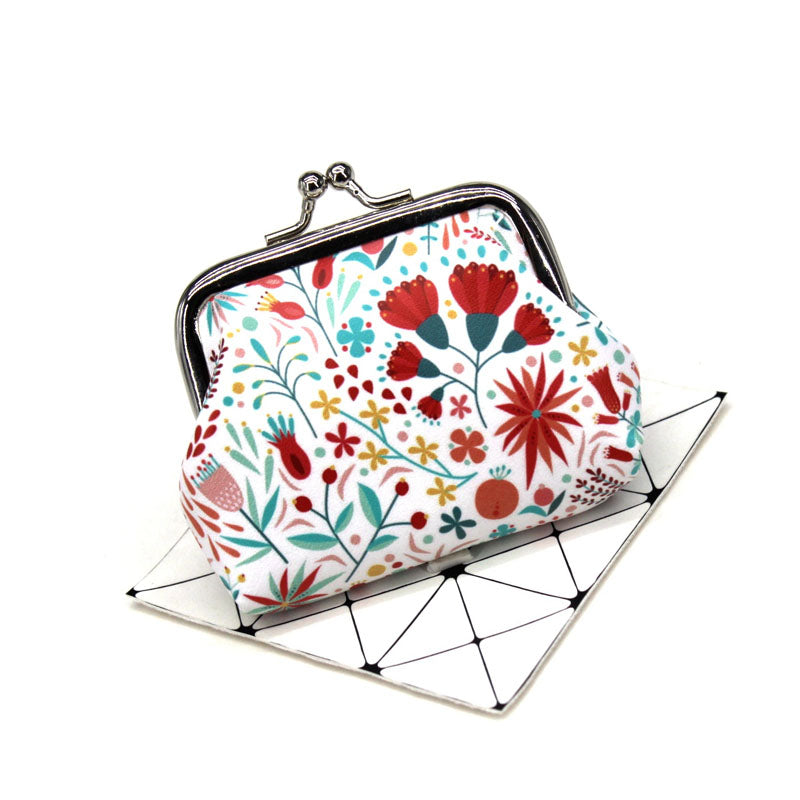 Floral Print Wallet