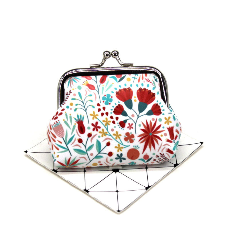 Floral Print Wallet