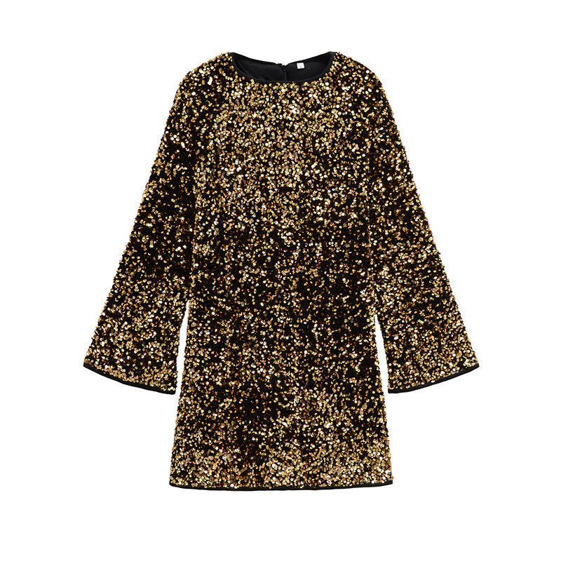 Women's Relaxed Fit Sequin Dress - Aeryn