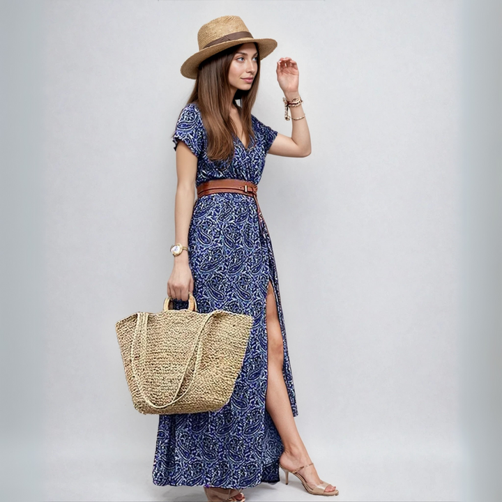 Luz Chic Boho Dress with Elegant Style - Elena Harper