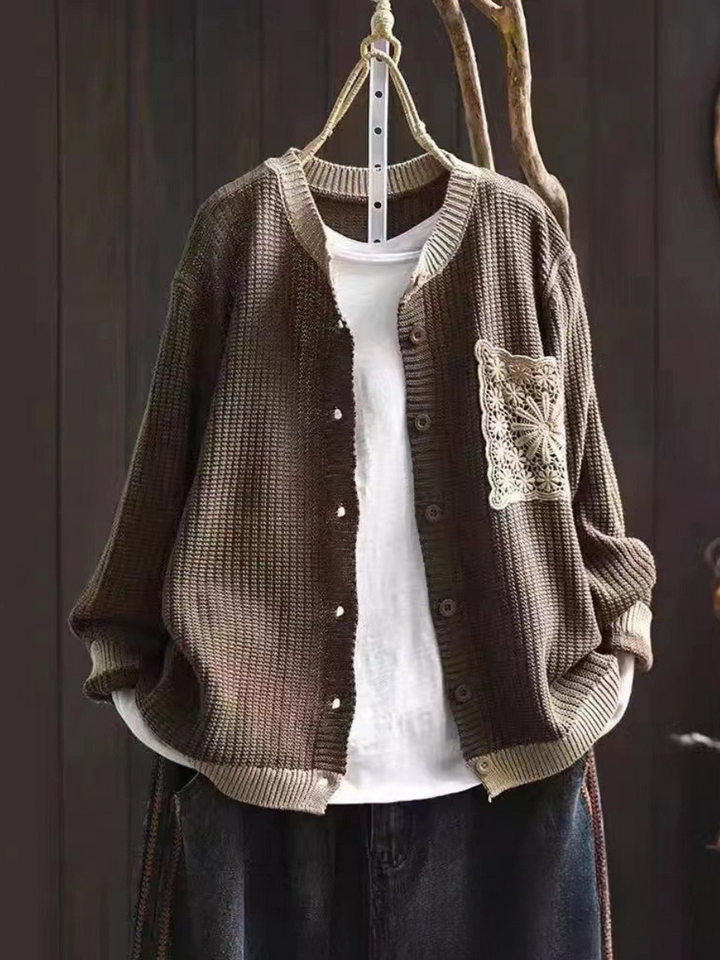 Aveline Knit Cardigan - Elena Harper