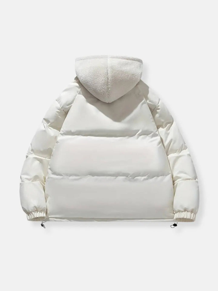 Women's Luxury Winter Puffer Jacket with Plush Hood