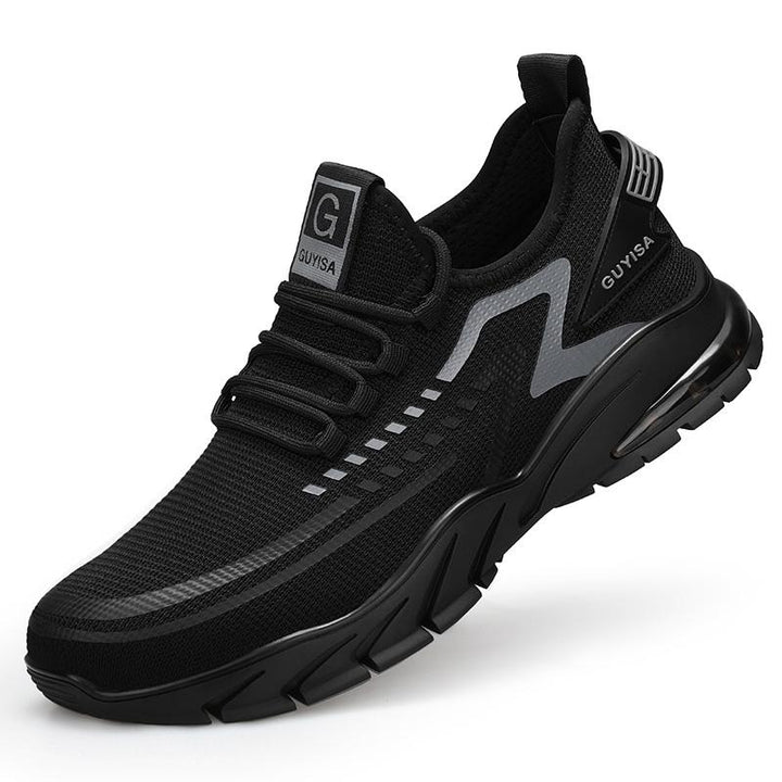 Breathable, wear-resistant lightweight safety shoes R&B