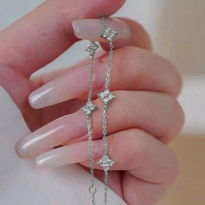 Vintage Four Leaf Clover Necklace