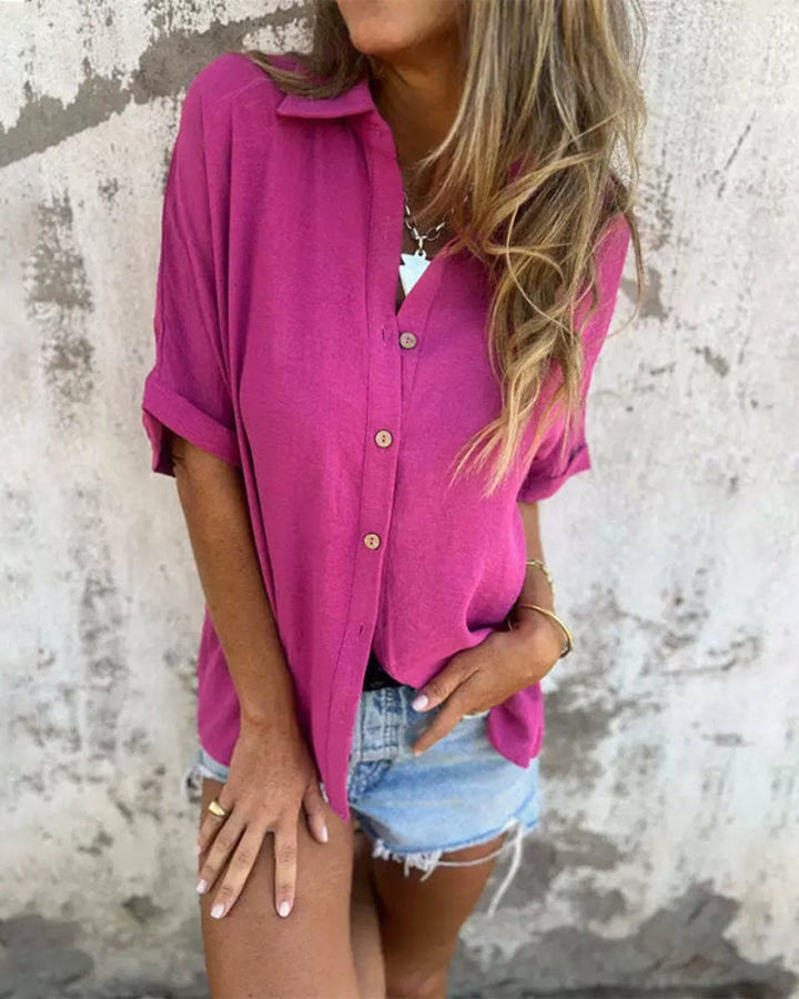 Sirena Casual Shirt, view 5 - Elena Harper