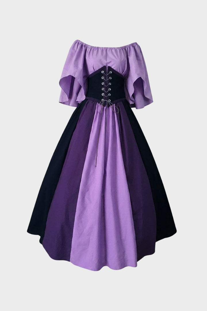 Ladies' Dirndl Dress | Front Lacing & Flared Skirt