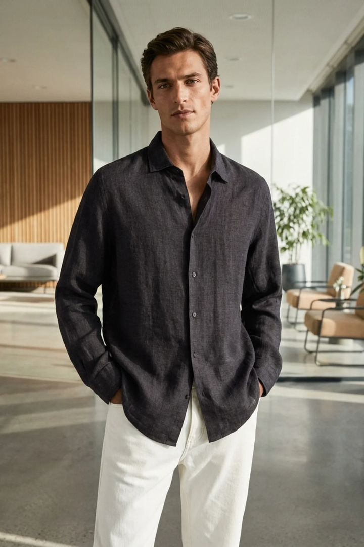 Men's Linen Shirt | Breathable