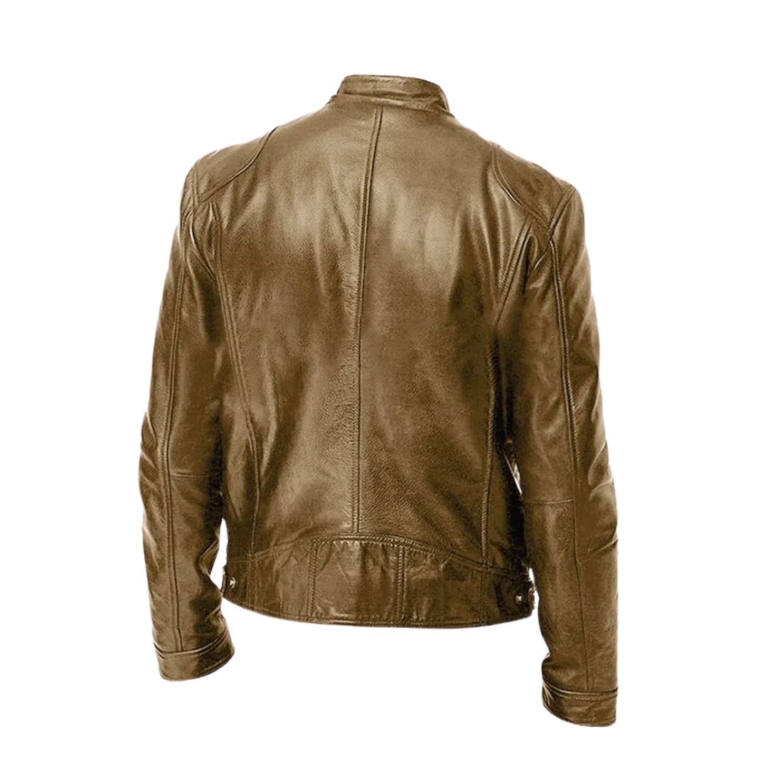 LAURENT MONACO | SLIM FIT HIGH COLLAR JACKET FOR MEN