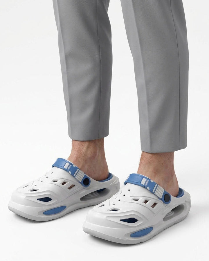 Futuristic Adjustable Slip-On Clogs For Men