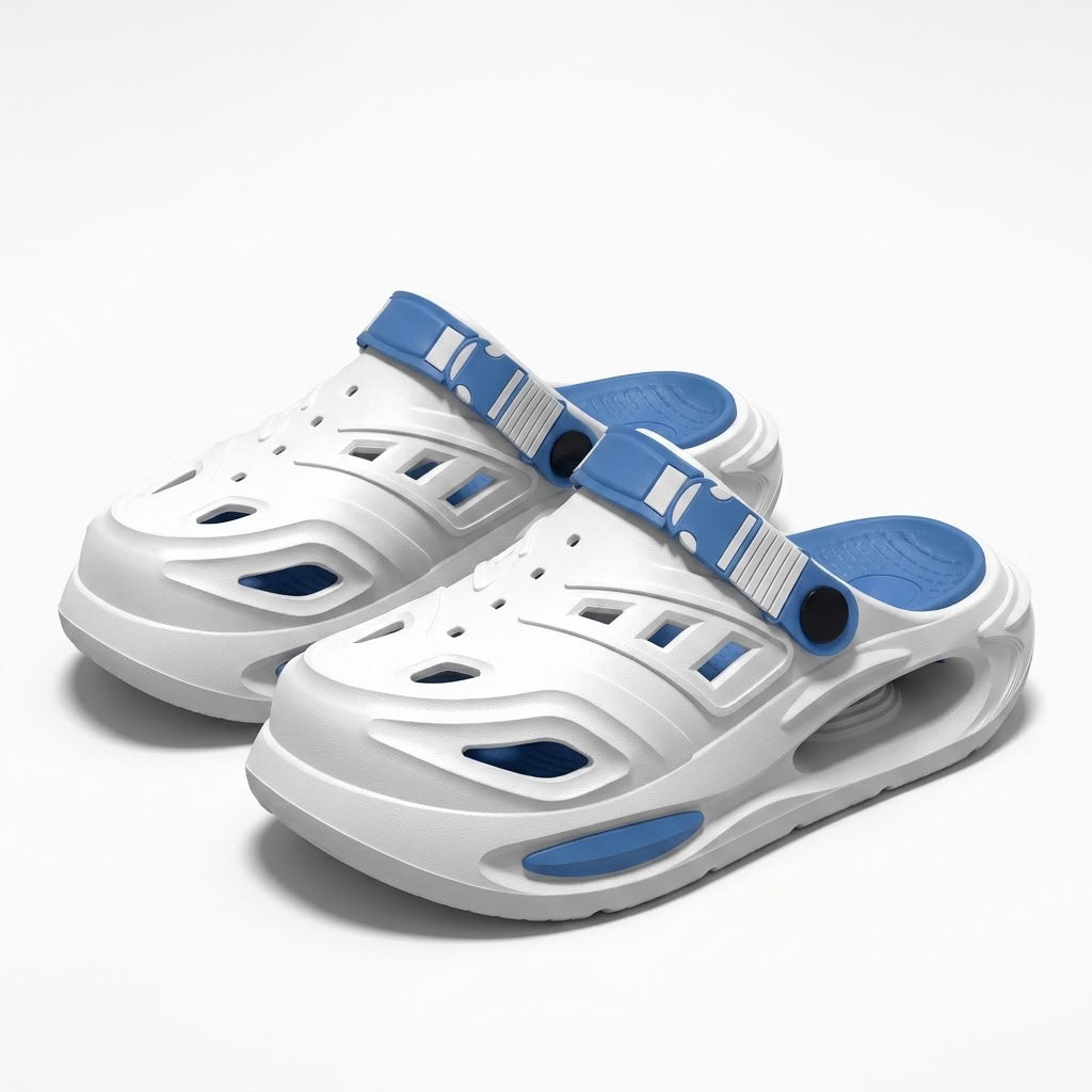 Futuristic Adjustable Slip-On Clogs For Men