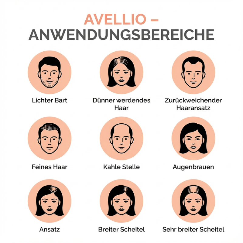 Avellio™ – Instant Root & Gray Hair Coverage