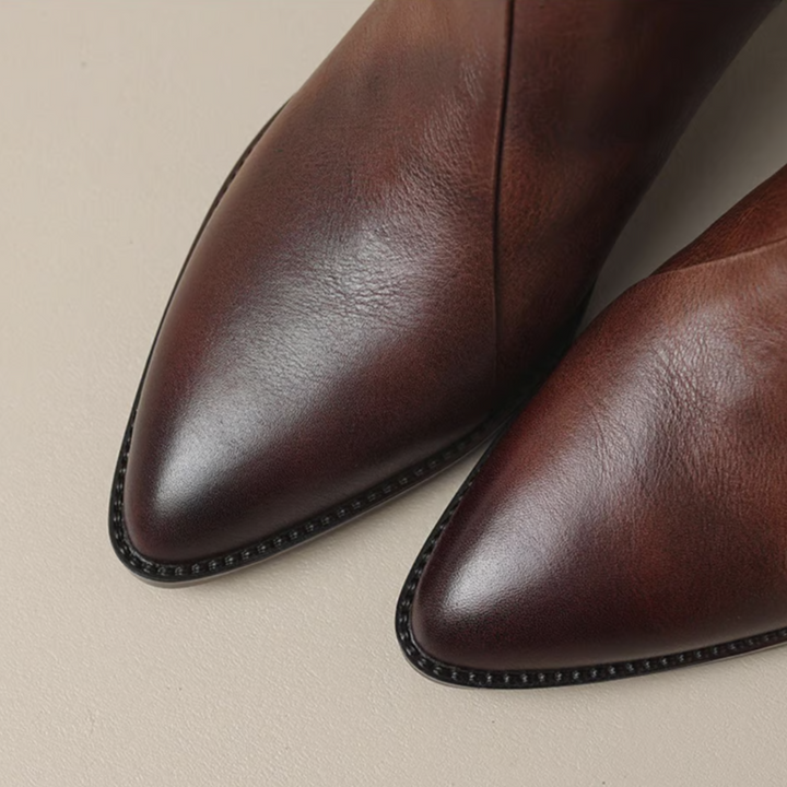 Carolyn Luxury Ankle Boots - Elena Harper