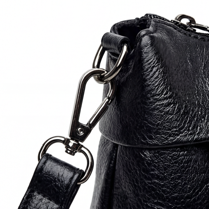 Carria Soft Leather Crossbody With 3 Compartments - Elena Harper
