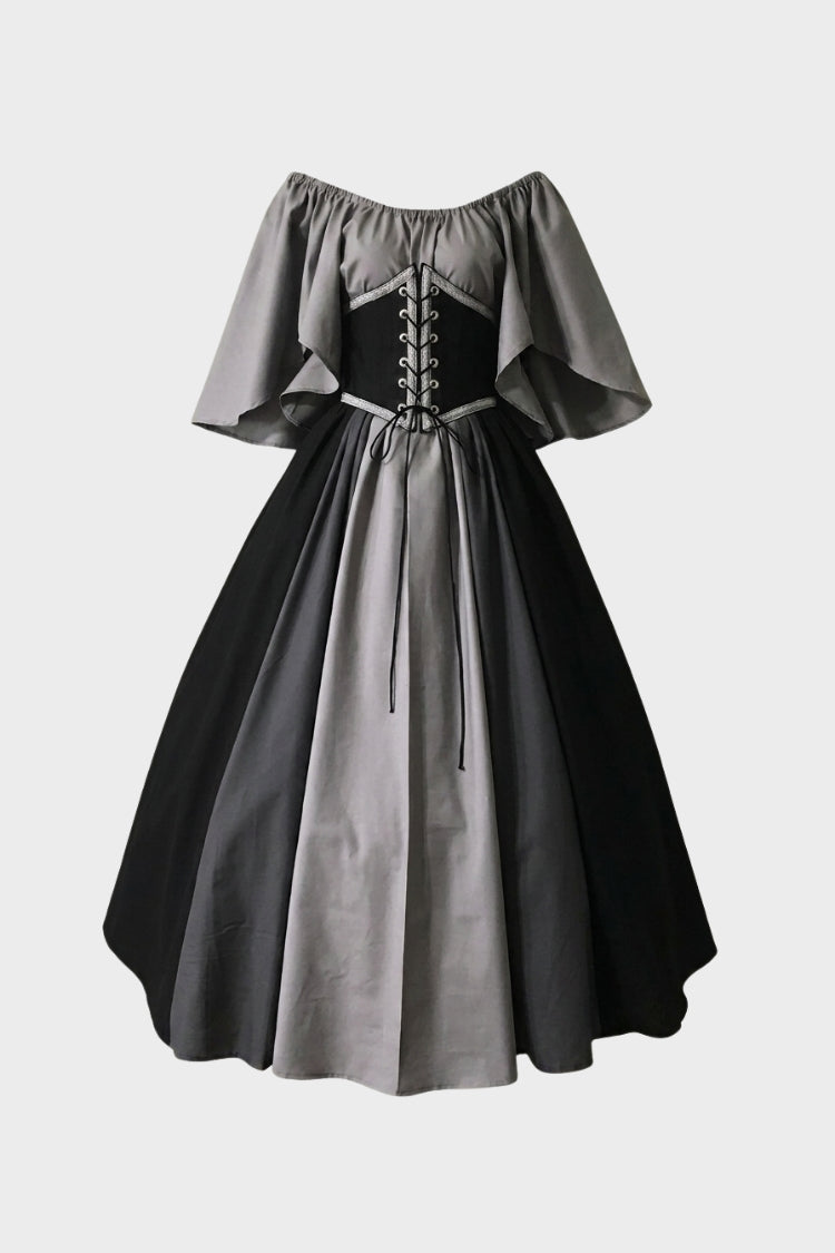 Ladies' Dirndl Dress | Front Lacing & Flared Skirt