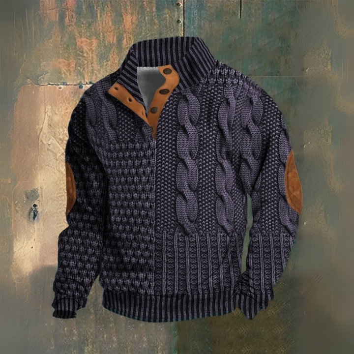 LAURENT MONACO | CASUAL HIGH COLLAR SWEATER