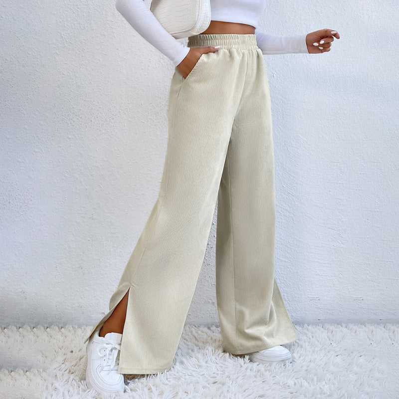 Casual Solid Color Pants