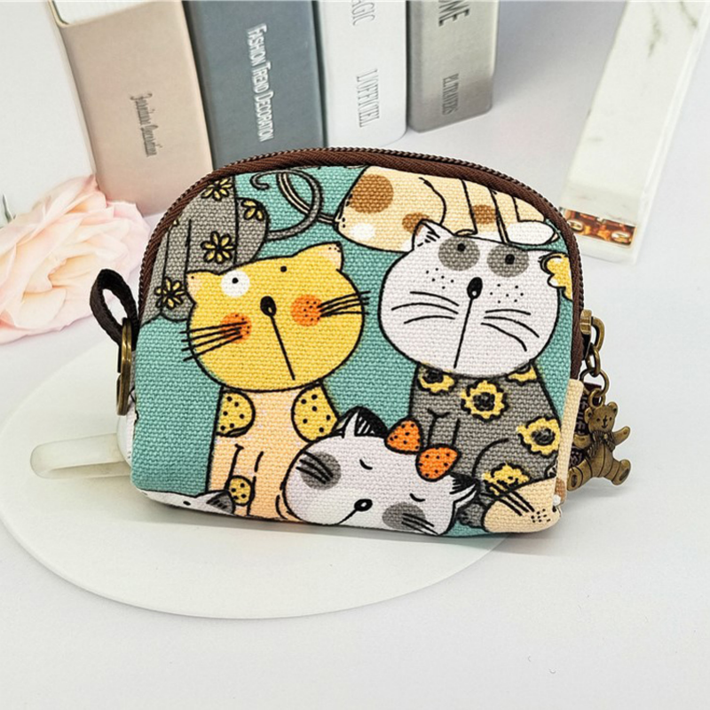 Cartoon Cat Wallet