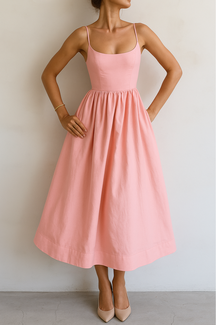 Nicole Elegant Summer Dress - Elena Harper
