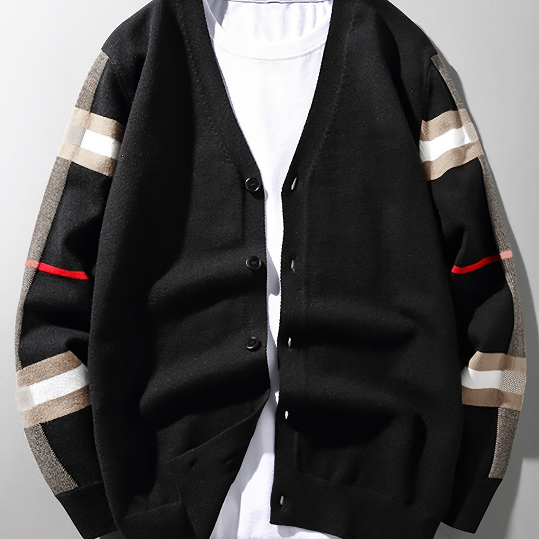Men's Handcrafted Button Cardigan - Regular Fit for Timeless Style