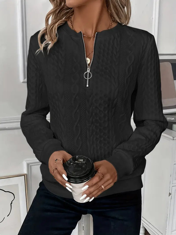 Herald | Elegant Jumper with Zip