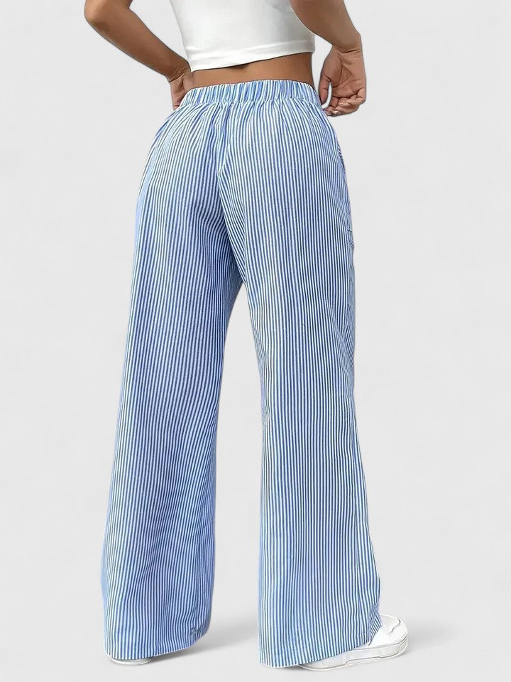 Sierra Stripe Flow Lounge Pants - Elena Harper