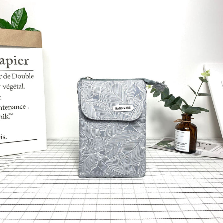 Vintage Leaf Pattern Bag