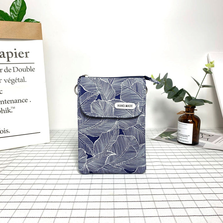 Vintage Leaf Pattern Bag