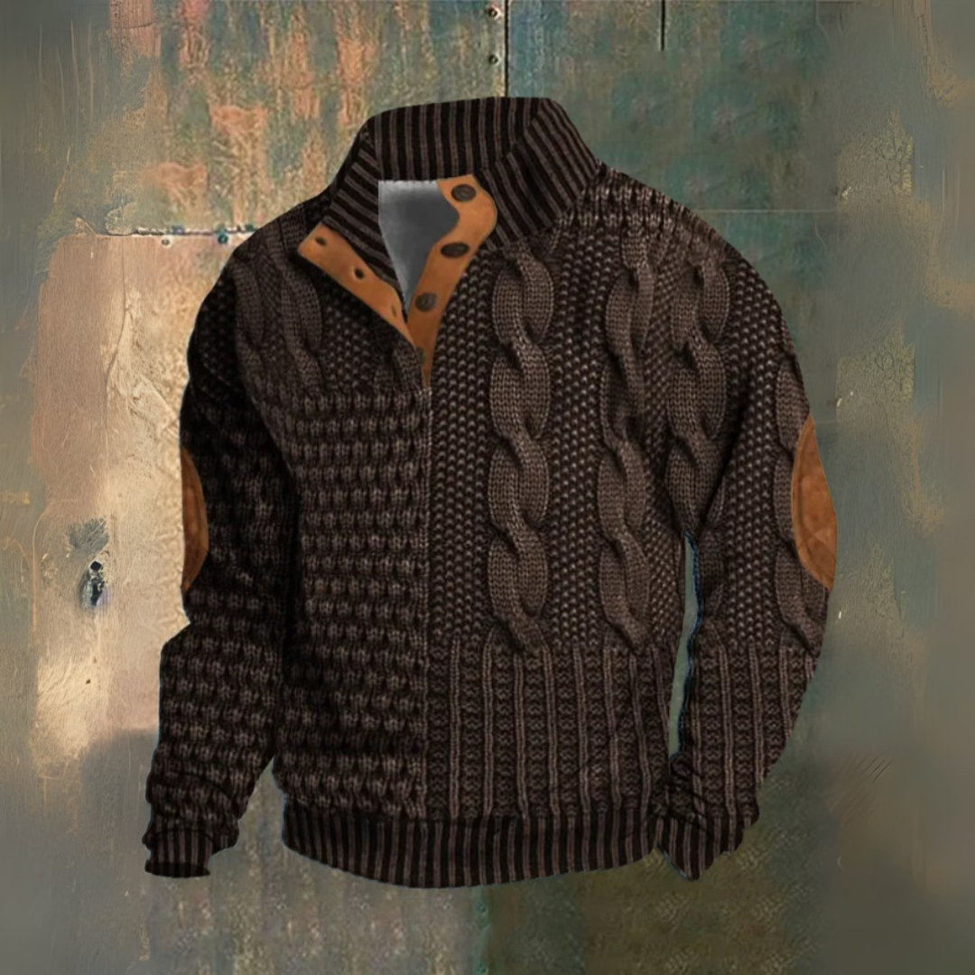 LAURENT MONACO | CASUAL HIGH COLLAR SWEATER
