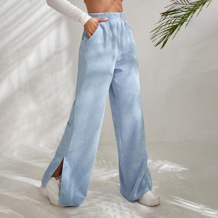 Casual Solid Color Pants