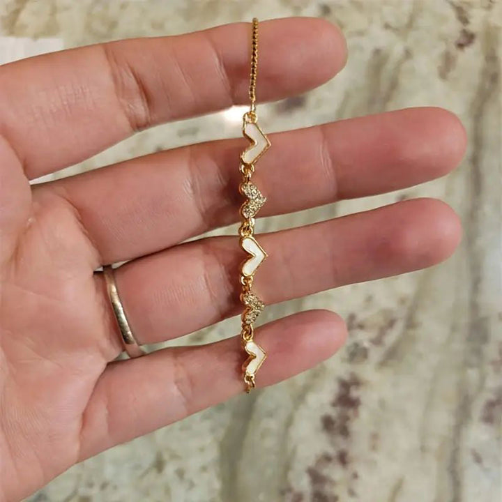 Vintage Heart Bracelet