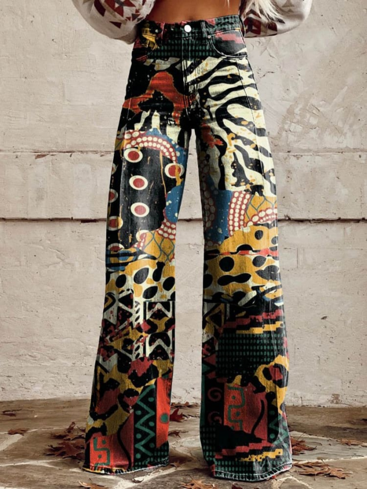 Élodie Elegant Wide Trousers - Elena Harper