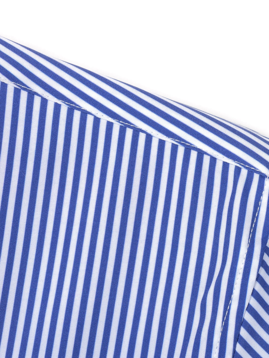 Long Sleeve Striped Shirt with Buttons - Elena Harper