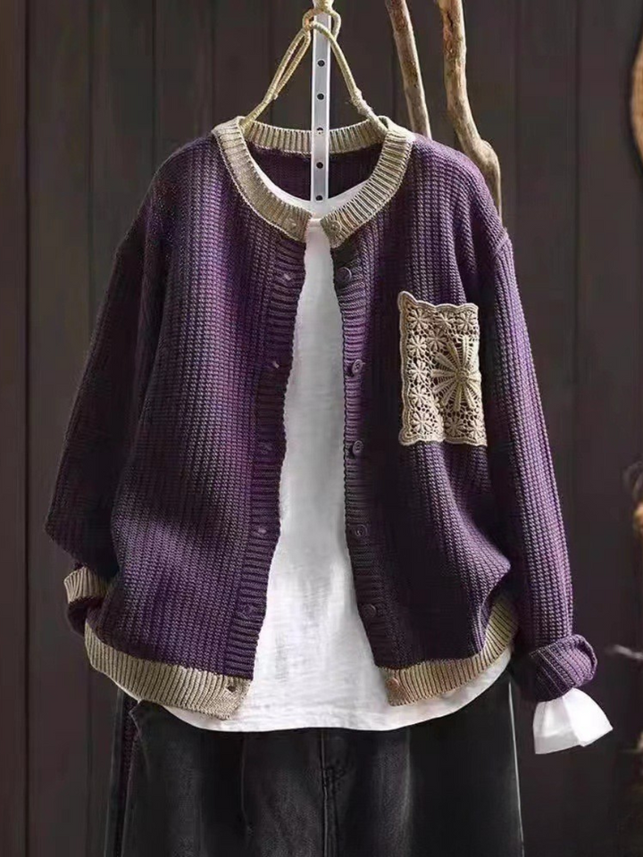 Aveline Knit Cardigan - Elena Harper