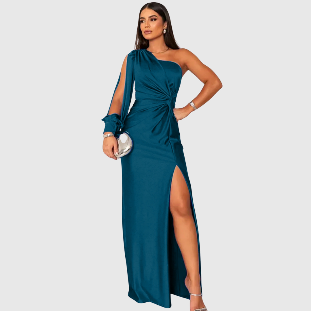 Charlotta | One‑Shoulder Evening Gown